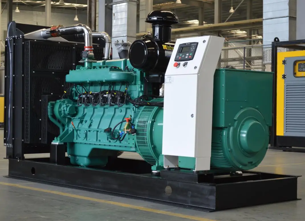 Gas Power Generator Turbine Generator Biogas/Natural Gas/LPG/Propane Generator 200kw