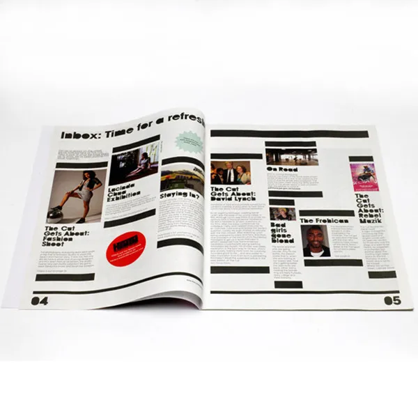 
Customized printing A3 advertising adult magazines 