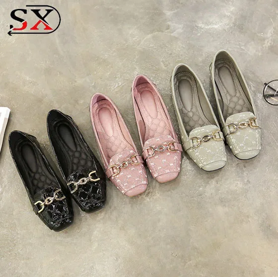 New style wholesale flat shoes women ladies nice flat shoes