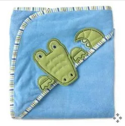 Wholesale customized animal face children towel gauze cartoon baby bath towel
