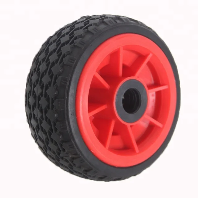
6 Inch PU Rubber Wheels/Tire for Kids Toys 