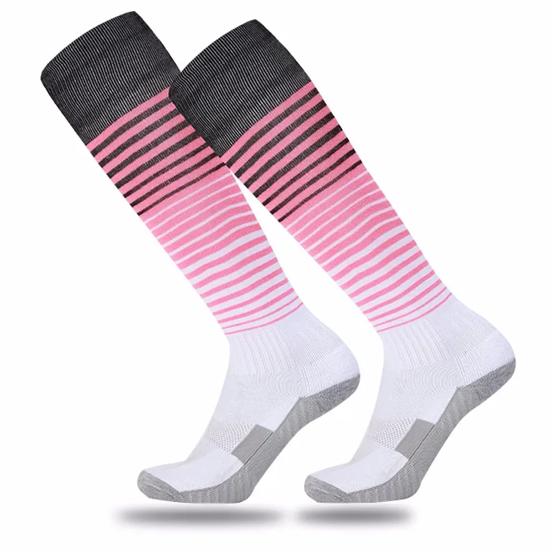 New blank thicken sole soccer team socks for football game