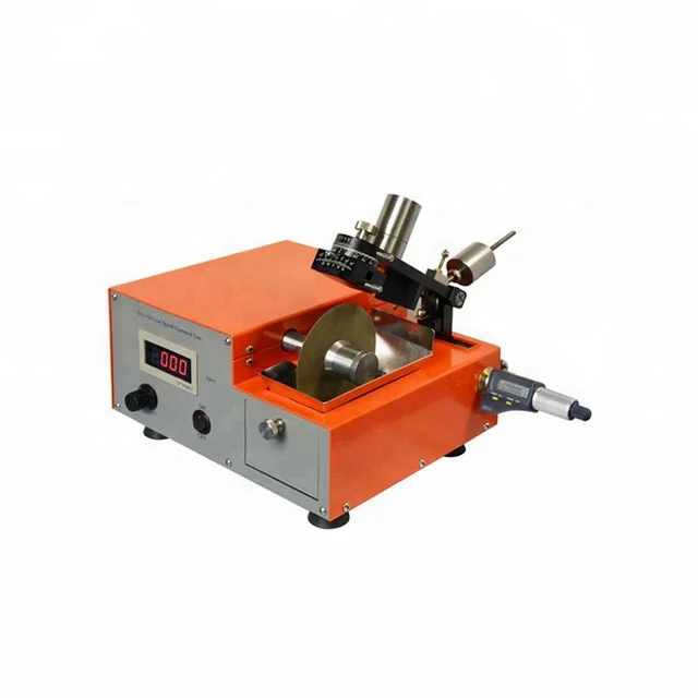 Hot-sale Lab  precision  Digital display low speed diamond cutting machine for brittle crystals/ceramics and TEM samples