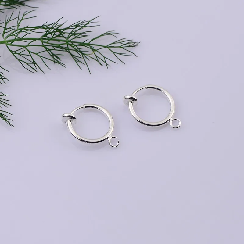High quality gold hoop earring  no pierced clip   on earrings women jewelry