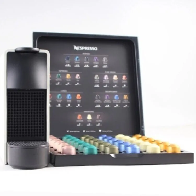 new design wooden nespresso coffee  capsule pods box 36 hole