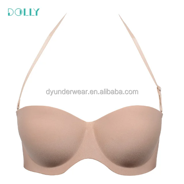 New Design Sexy Strapless Bra Seamless Push Up Bra Young Girls Lingerie