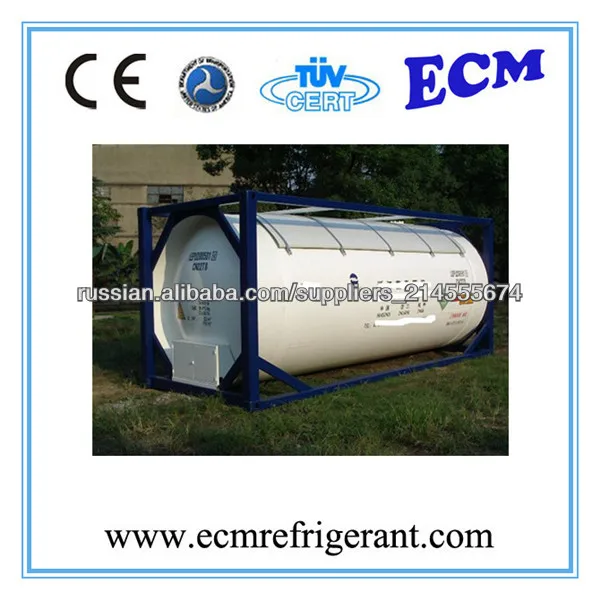 Изобутан R600A газа Упакованные ISO-Tank
