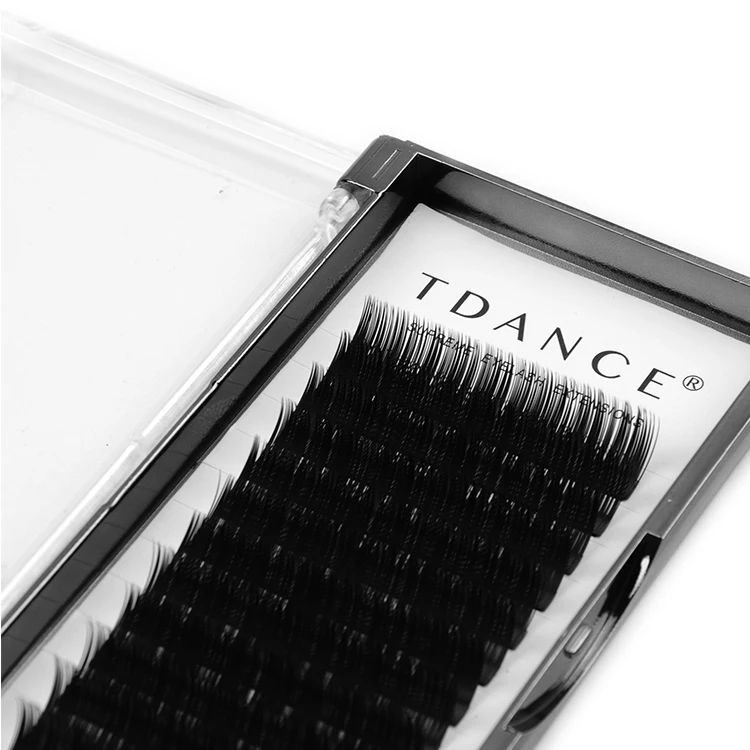 TDANCE Wholesale Mink 3D Volume Eyelash Extension Mink Individual Eyelash Extension Private Label Mink Eyelash Extension