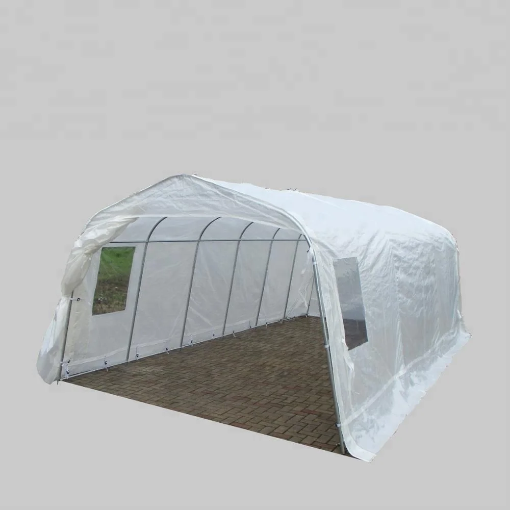 OEM factory Regular Design car tent carport shelter garage tent with waterproof UV Protection PE Tarp