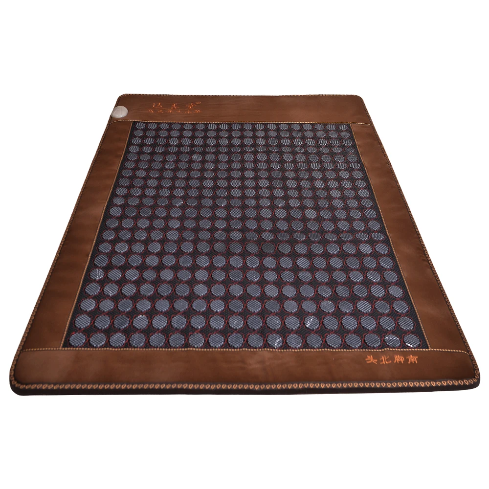 Южная Корея, Япония, электрический нагреватель, Нефритовый камень, игольчатый терапевтический матрас, Мягкий складной размер на заказ