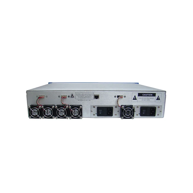 Высокая мощность EDFA 1550nm оптический усилитель с WDM JDSU насосом