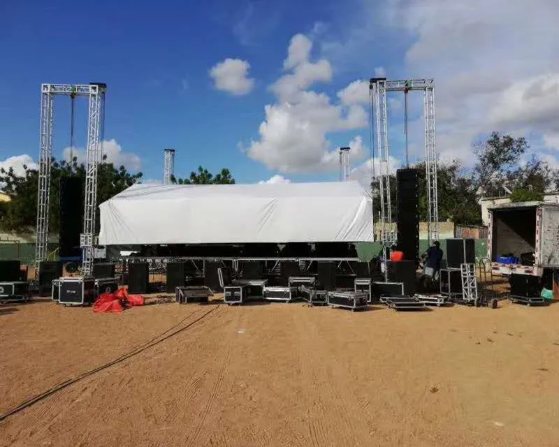 without  welding slag Sagier truss Aluminum Spigot truss box truss