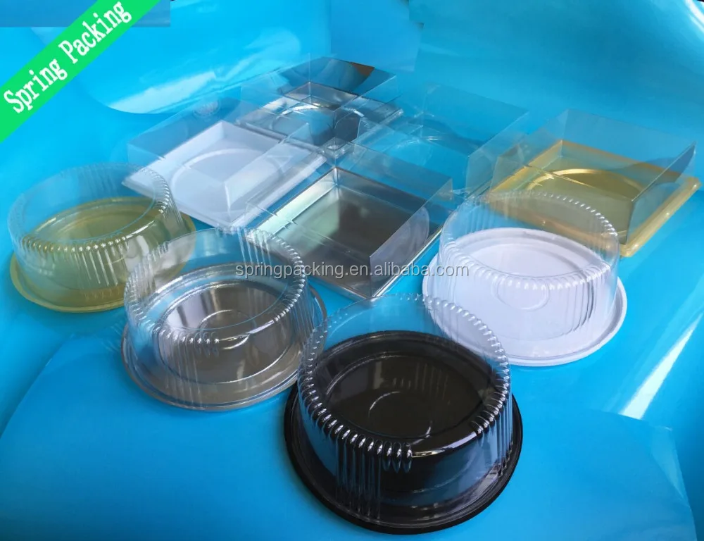 
Custom PET PP PS box and tray plastic food container 