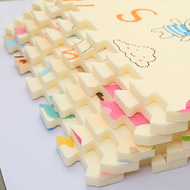 XPE foldable Cotton material  Waterproof baby crawling mat kids playmat / Puzzle Pads