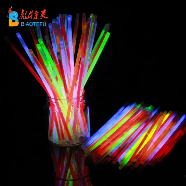 chemical liquids disposable glow stick for party