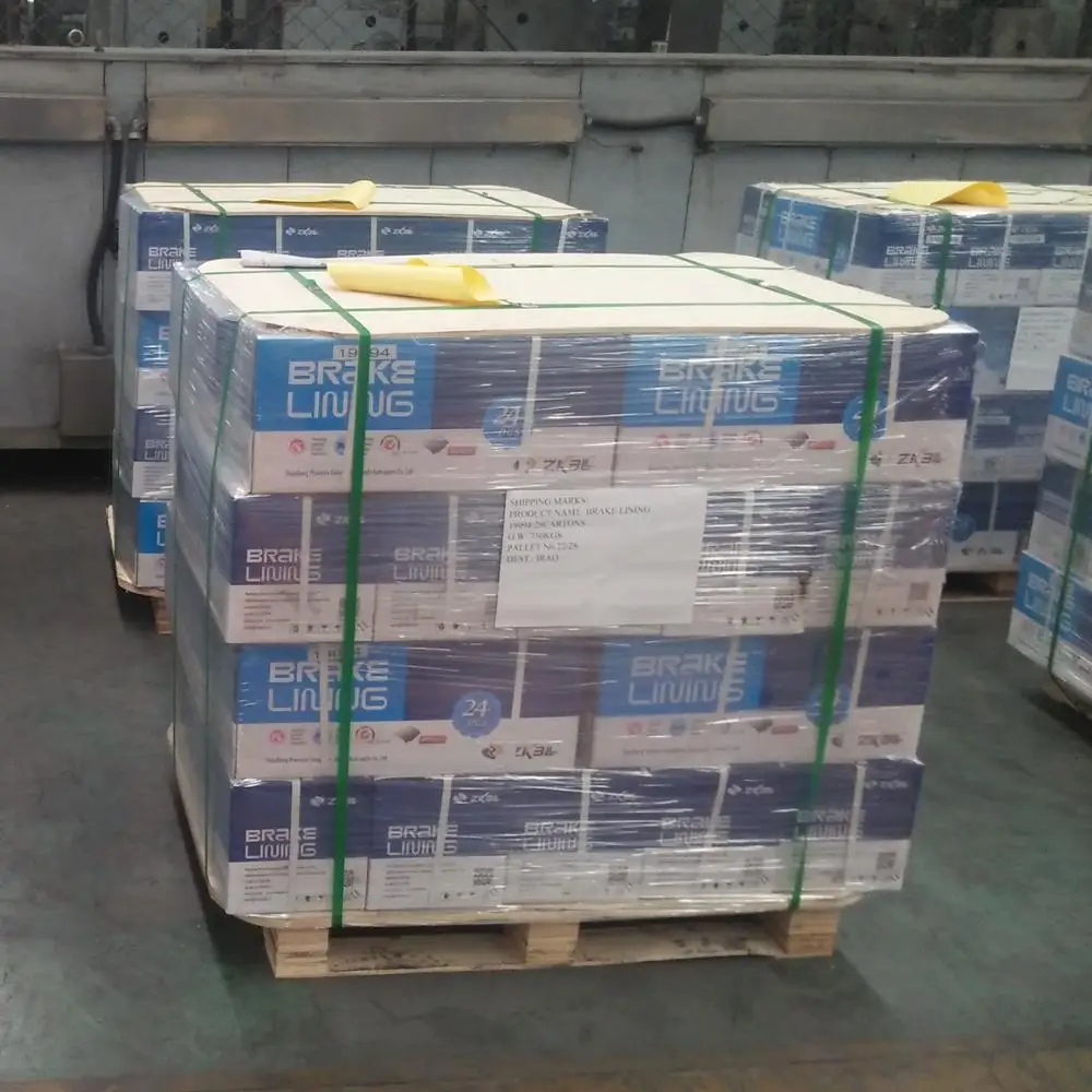 
truck spare parts disc brake lining manufacturer for sales 