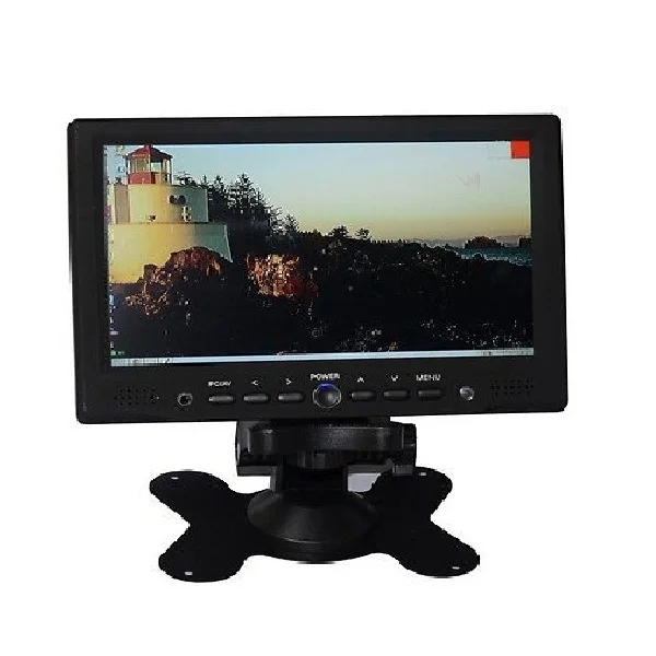 автомобиль 7-дюймовый 1080p жк-монитор с usb сенсорного экрана