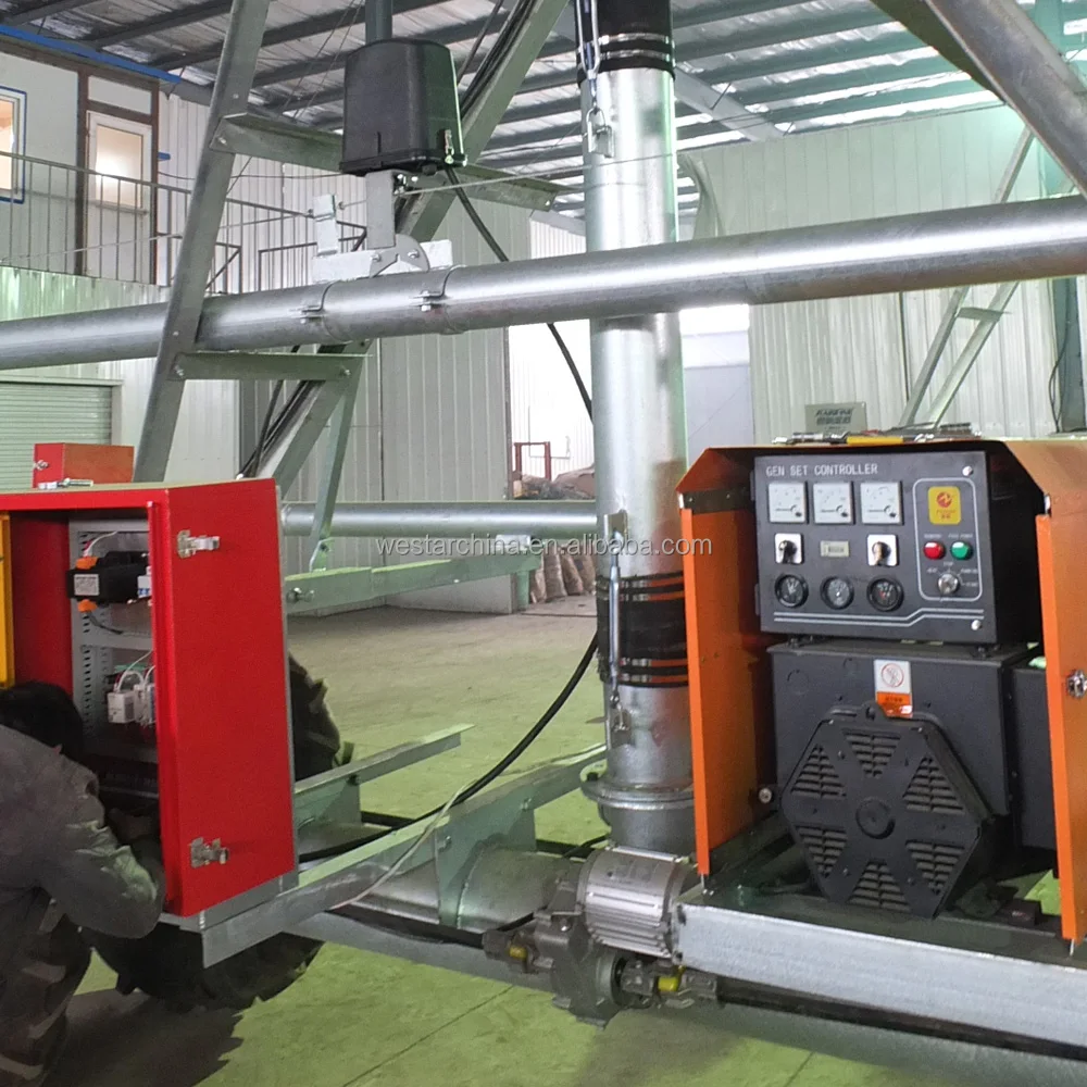 Center Pivot Irrigation Lateral Move Irrigation System with Poly Lined Pipes for sale