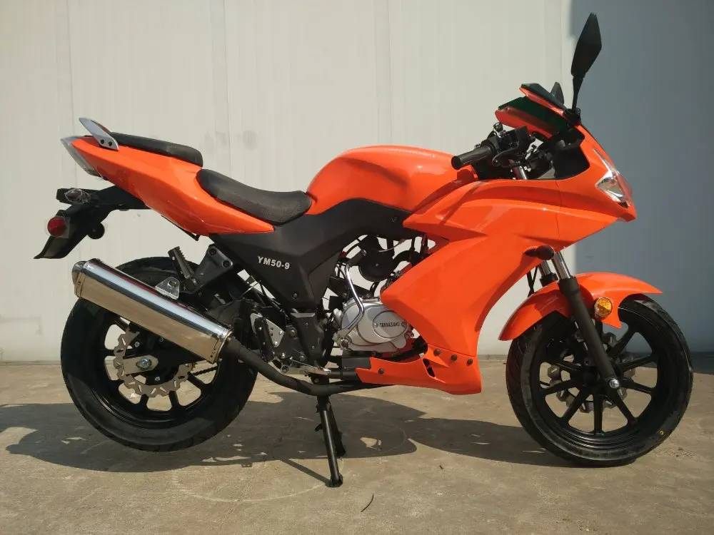 2017 50CC ORANGE COLOUR SPORT MOTORCYCLE FOR SALE