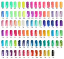 free shipping 6pcs VOG fashion color gel polish 15ml 268 beautiful colors for choice
