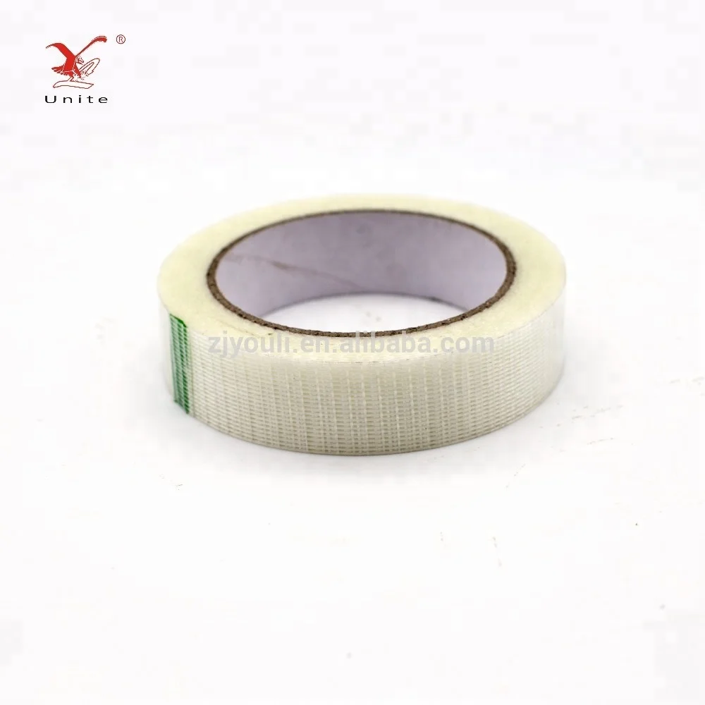 
HS-830 sealing cloth fiberglass filament adhesive tape for packaging fixed 