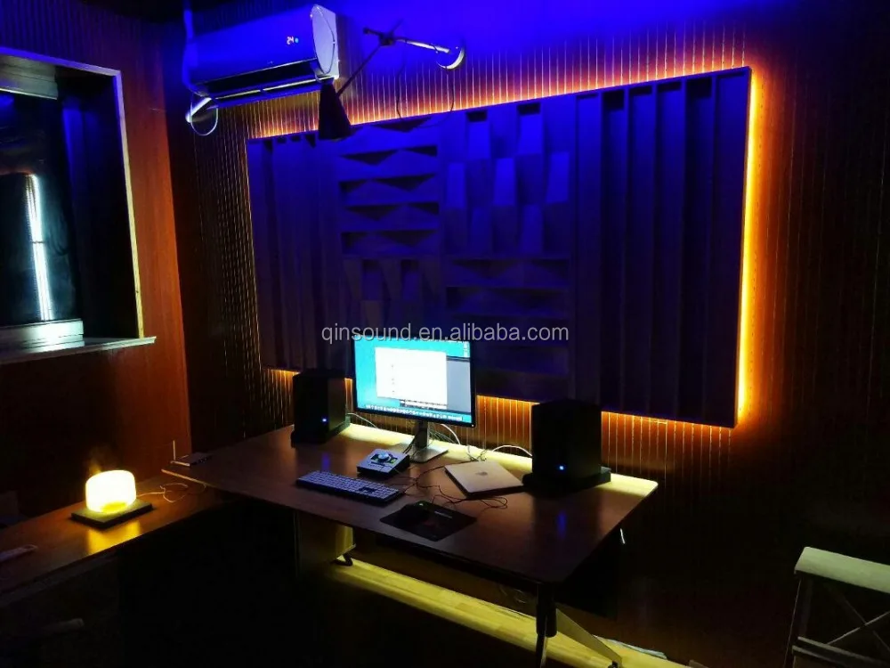 Wave Type Acoustical Sound Diffusers