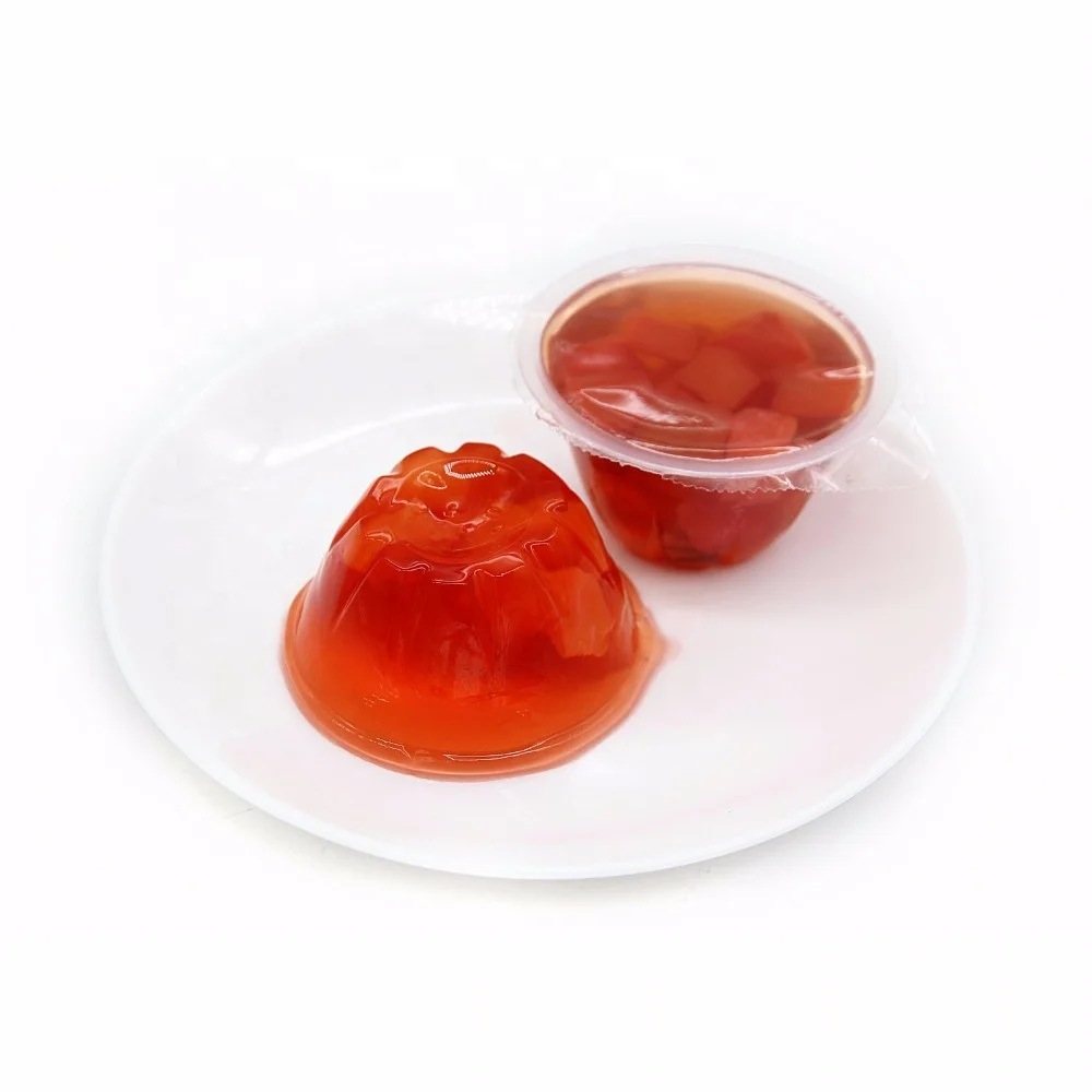 mixed fruit jelly in 4.5oz plastic cups,mini cup jelly