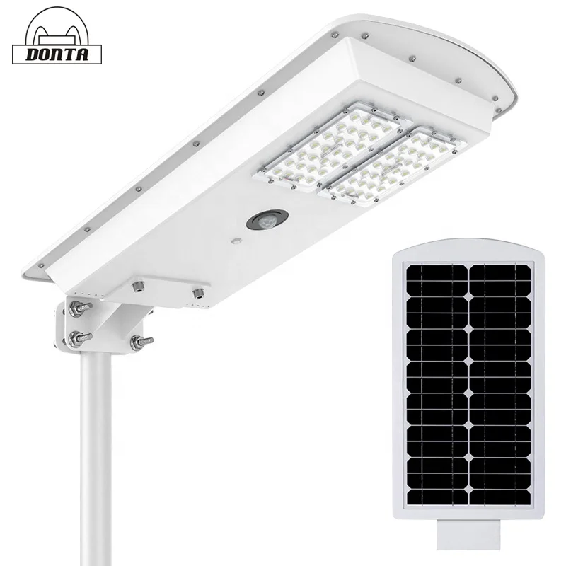 hot sale smart outdoor 25w 30w intelligent integrated all in one solar led street light manufacturer
