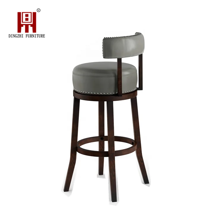 Деревянный высокий стул для кухни современного дизайна 2019, стул для кухни