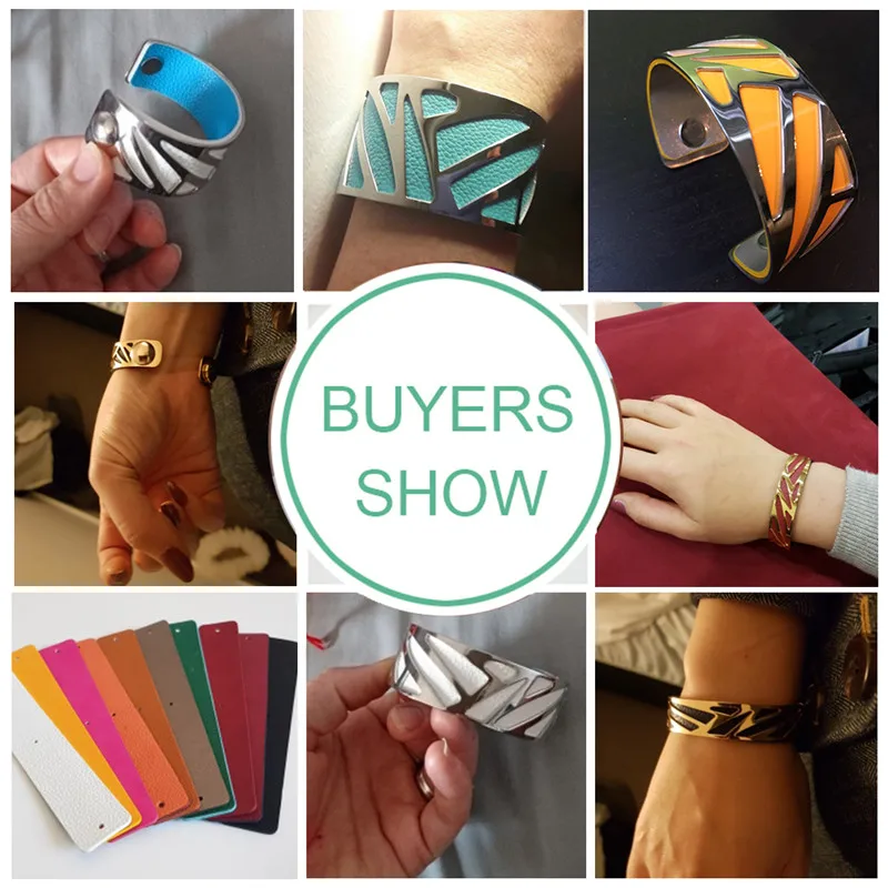 
Bangles For Women Circle Stainless Steel Cuff Bracelets Bangles Bijoux Manchette Femme Bracelet Argent Pulseiras 