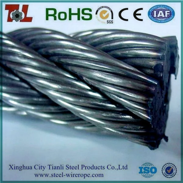 aisi 304 нержавеющей стального троса 7x7 18mm