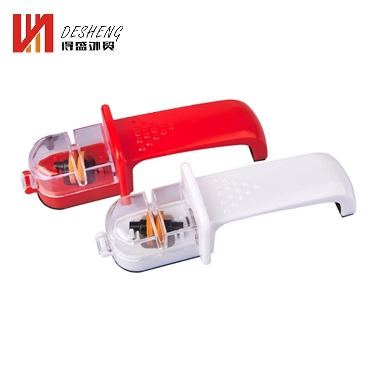 Professional kitchen accessories sharp knives quickly knife sharpener with nonslip handle