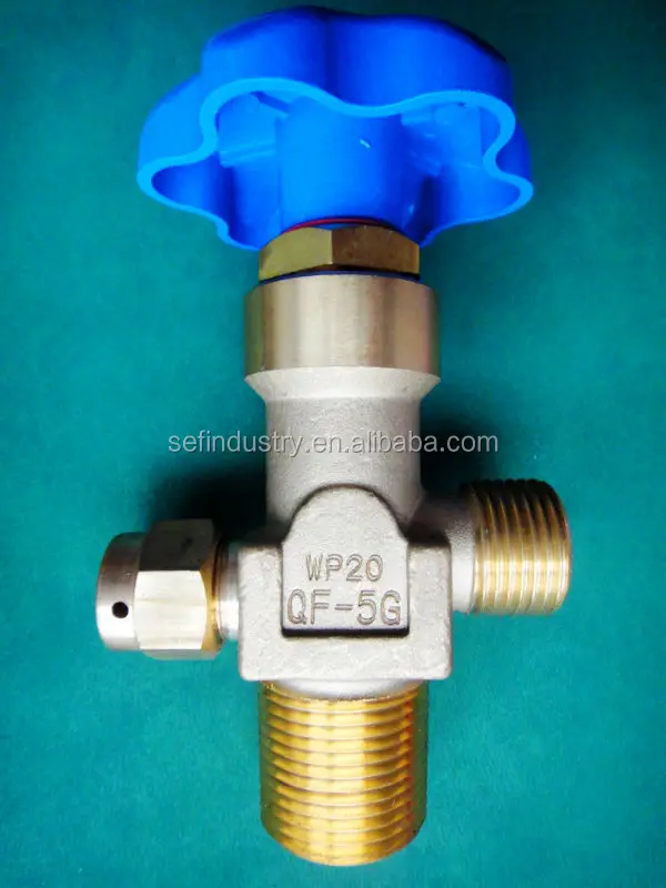 QF-5G Oxygen cylinder valve,CGA cylinder valve Medical Gas Cylinder Valves ,Gas Valve Type