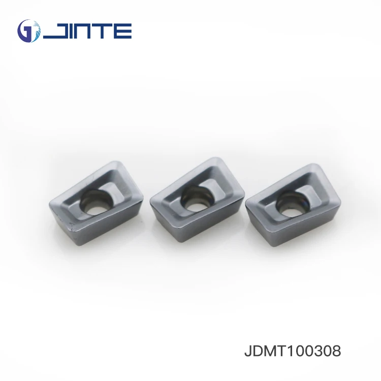 Tungsten Carbide Mold Milling Tool Inserts JDMT 100308R for CNC Machine