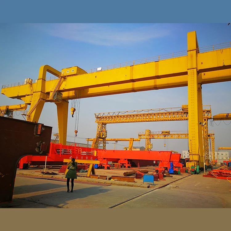 GH gantry crane 40 ton with heavy duty winch