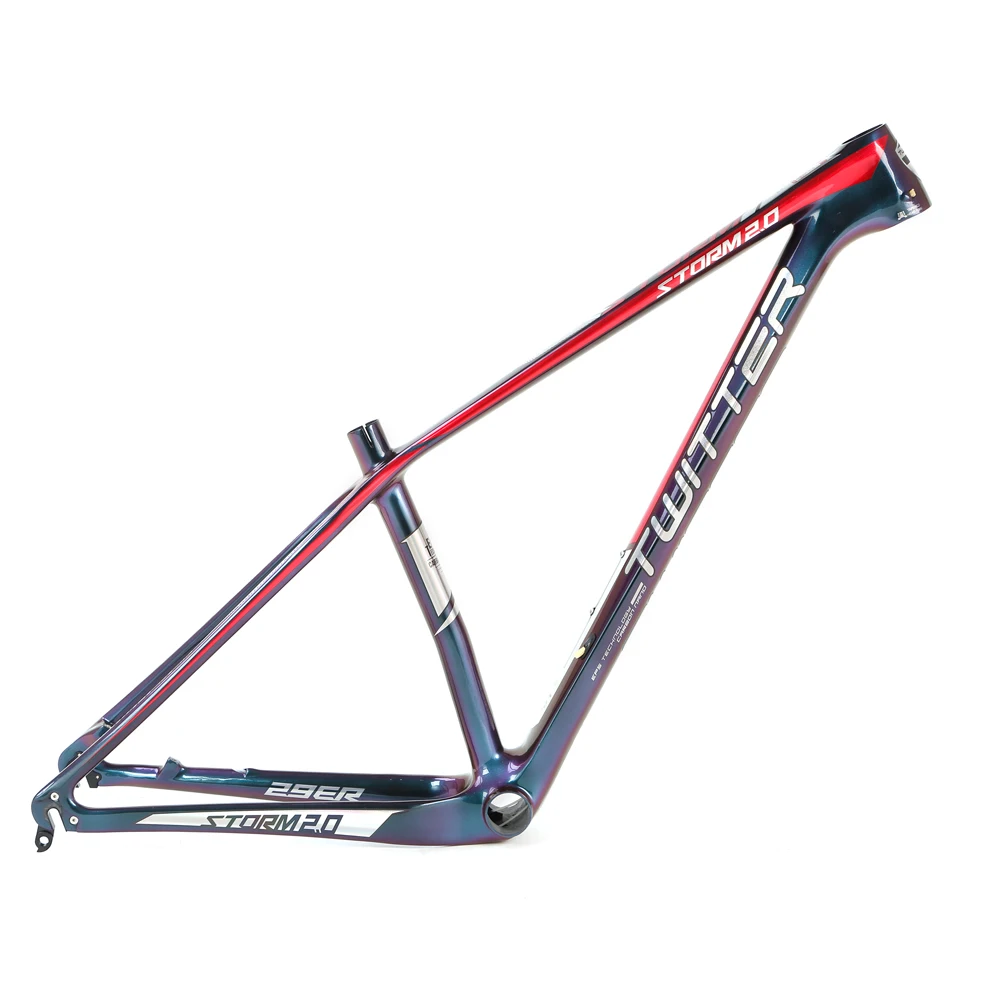 Chinese wholesale frameset cheap EPS light XC 275 mountain bike mtb carbon frame 29er