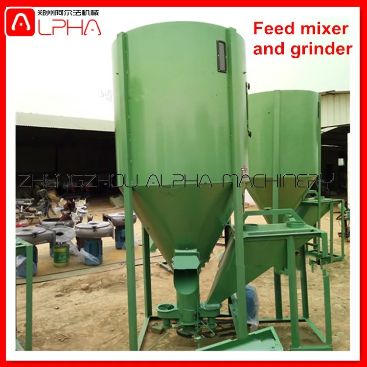Camel feed grinder and mixer poultry feed grinder and mixer feed mill equipment
