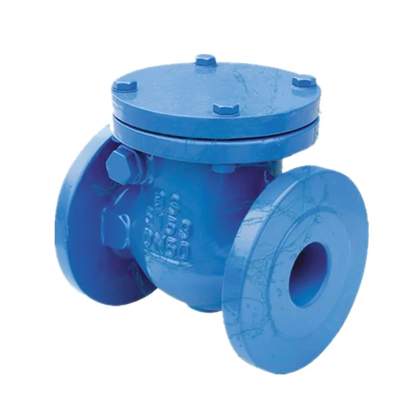 DN50-DN300 DIN 3202 F6 pn16 Ductile Iron water  swing check valve for sea water