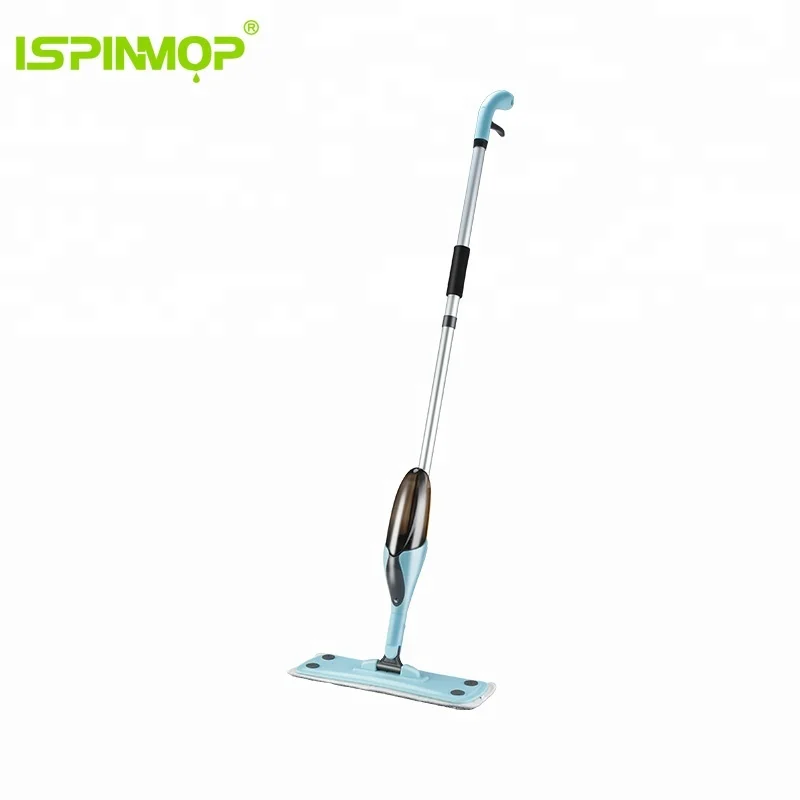 2018 ISPRAYMOP new smart healthy floor easy cleaning spray mop with window cleaner and round microfiber head