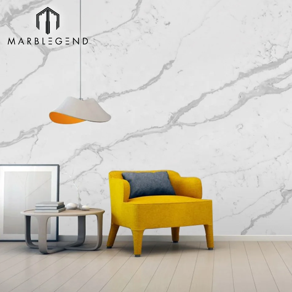 Wholesale calacatta white quartz marble stone largest size quartz slabs