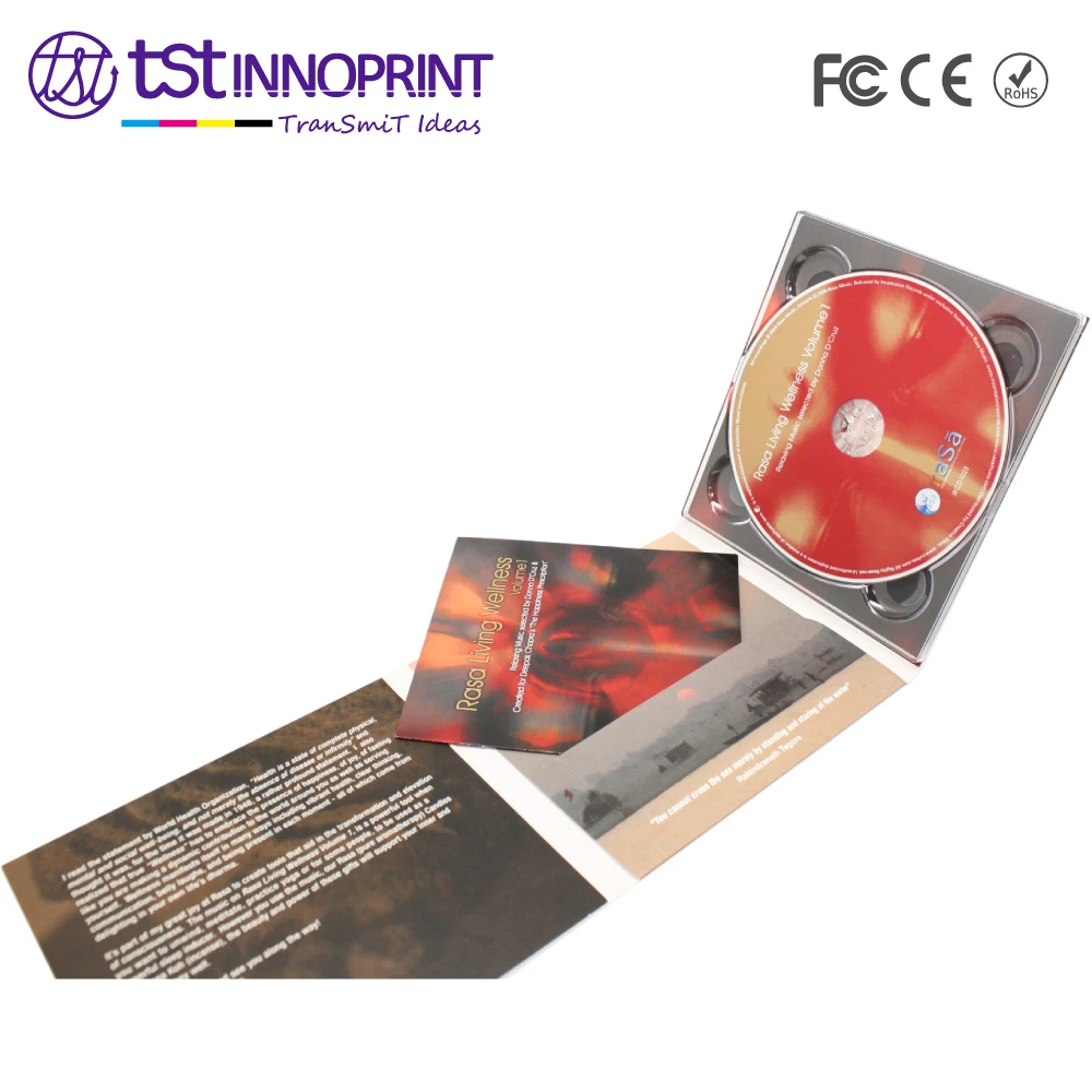 DVD/CD Digipak with Full Colors Printing Booklet