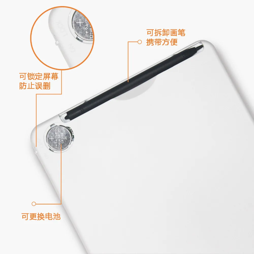 
Hot sales 10 inch electronic erasable thick handwriting lcd writing board for kids school office 