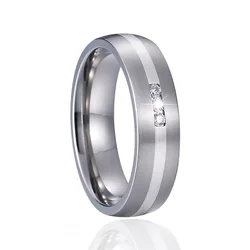 Factory Wholesale titanium couple wedding rings for men and women 925 sterling silver ring anillos bague