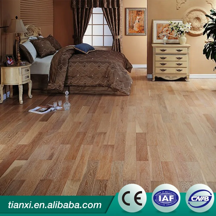 Commercial Luxury Wood Deep Embossed Fireproof Vinyl PVC Flooring