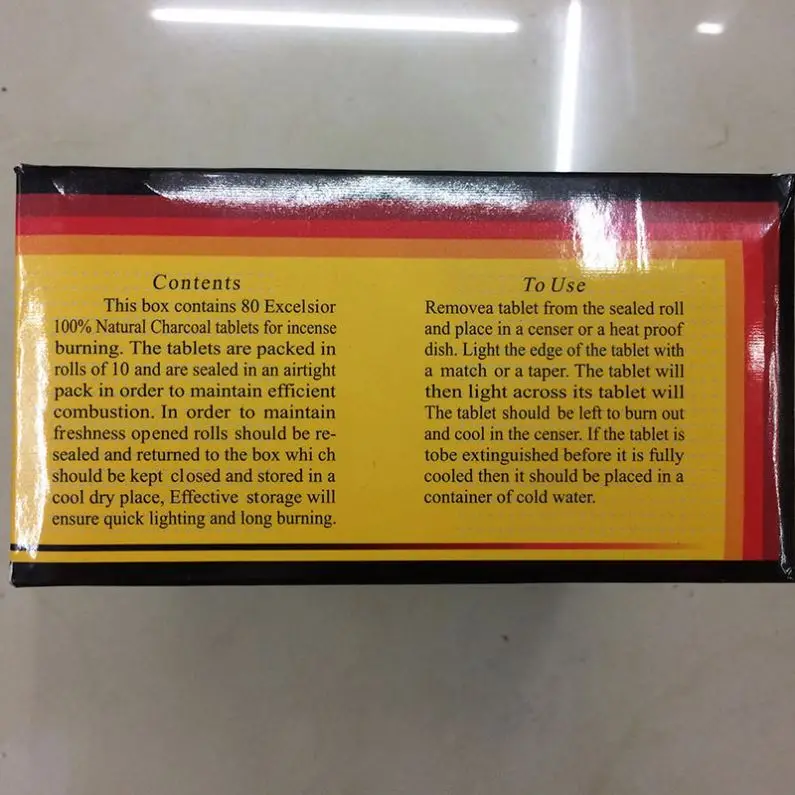 Hot sale Easy Lighting Hardwood Charcoal Teeth Whitening