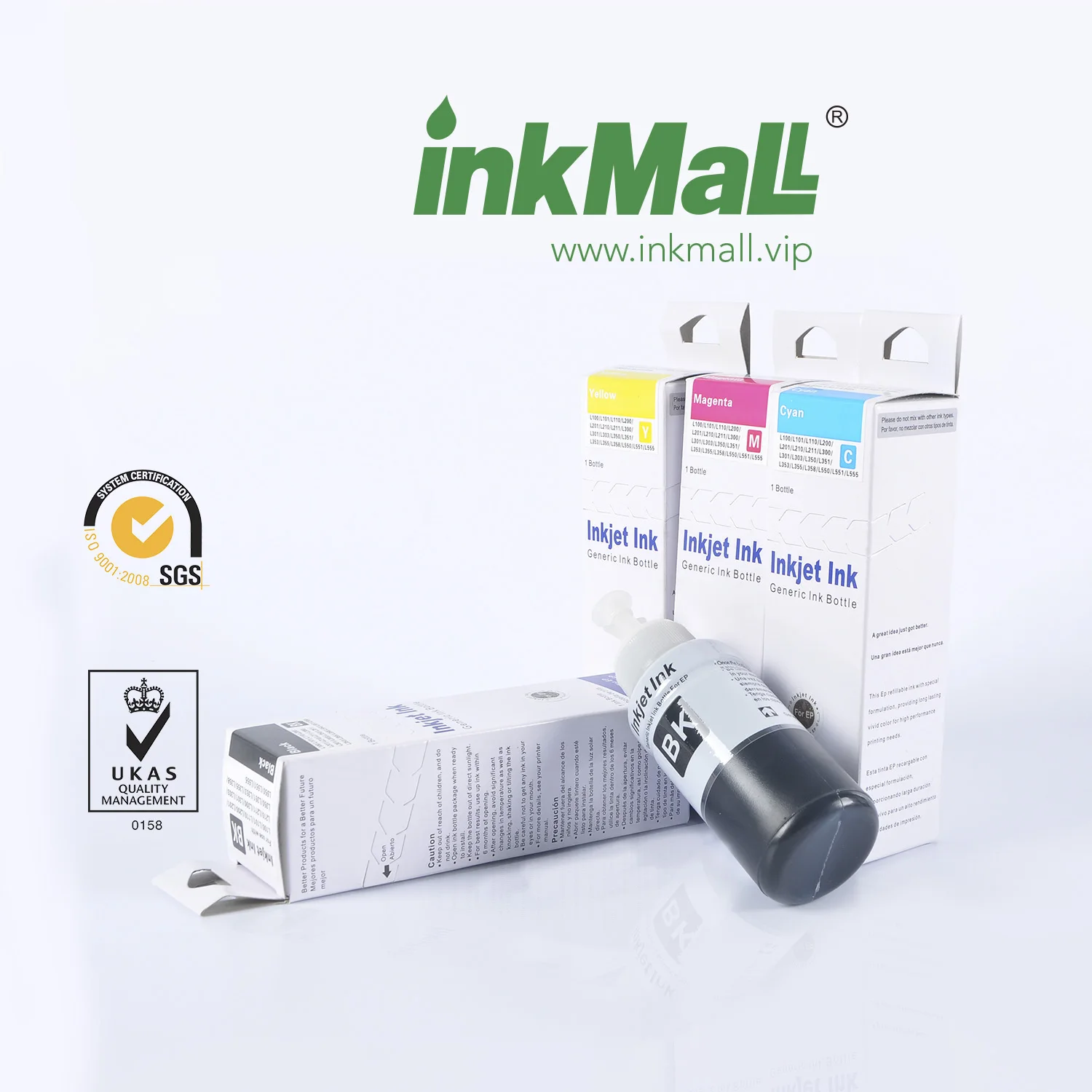 Quick Drying Water Based Inkjet Dye Ink For Epson DX4/5/6/7 Printhead