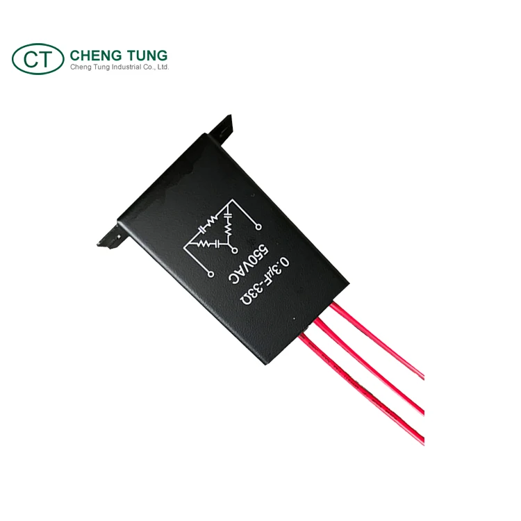 Custom surge protector, machine tool 3-Phase 550V circuit Spark Quencher Film Capacitor