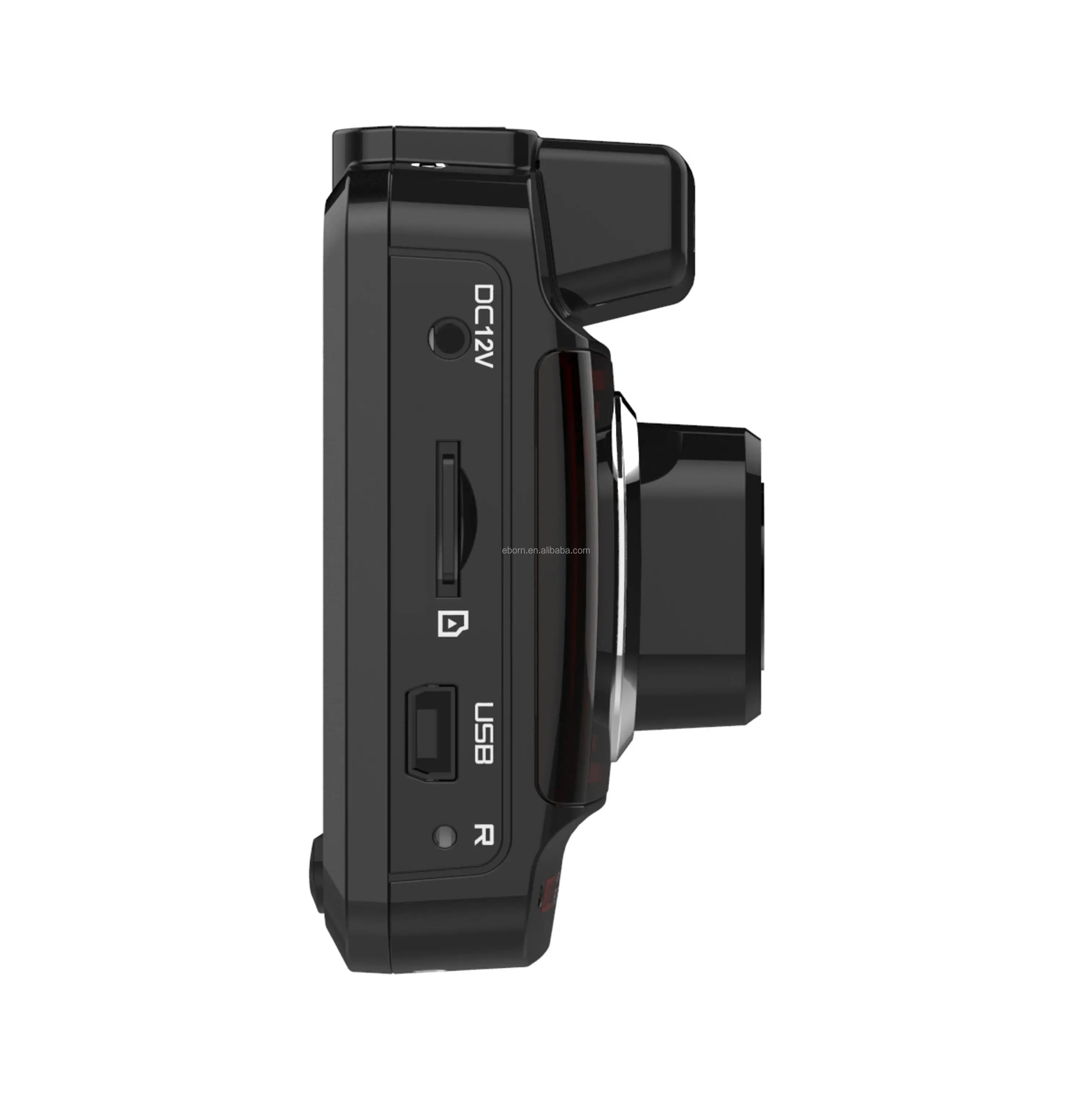 Radar detector 3 in 1 Russia Car Radar Laser Detector Combo DVR MSC8328 1296P With GPS Speed Limit