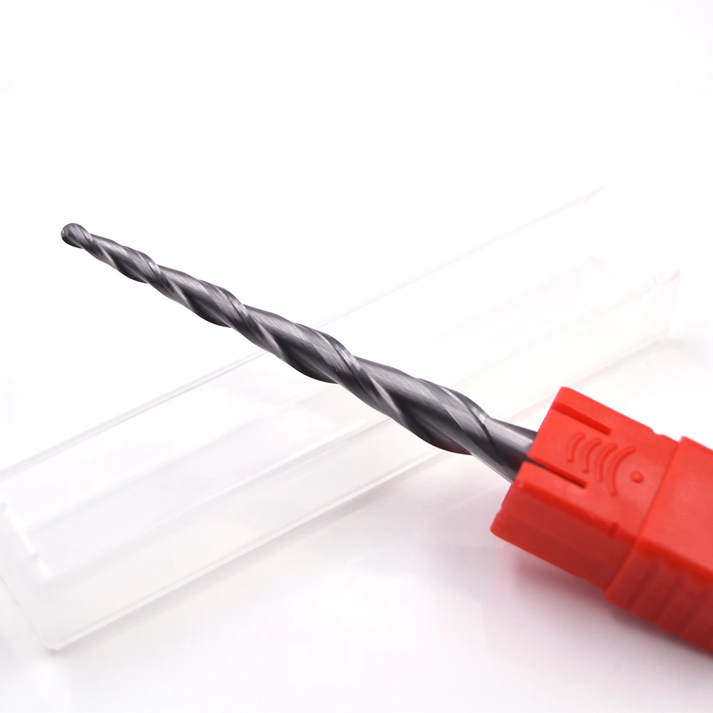 Carbide Normal size Taper Ball nose Milling for cnc wooden cutting