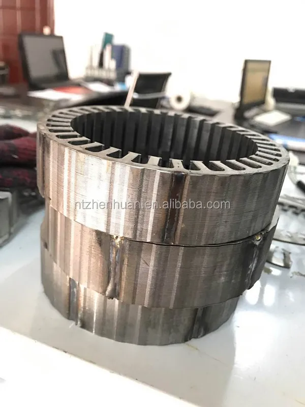 Automobile stator slinky spiral lamination winding  machine